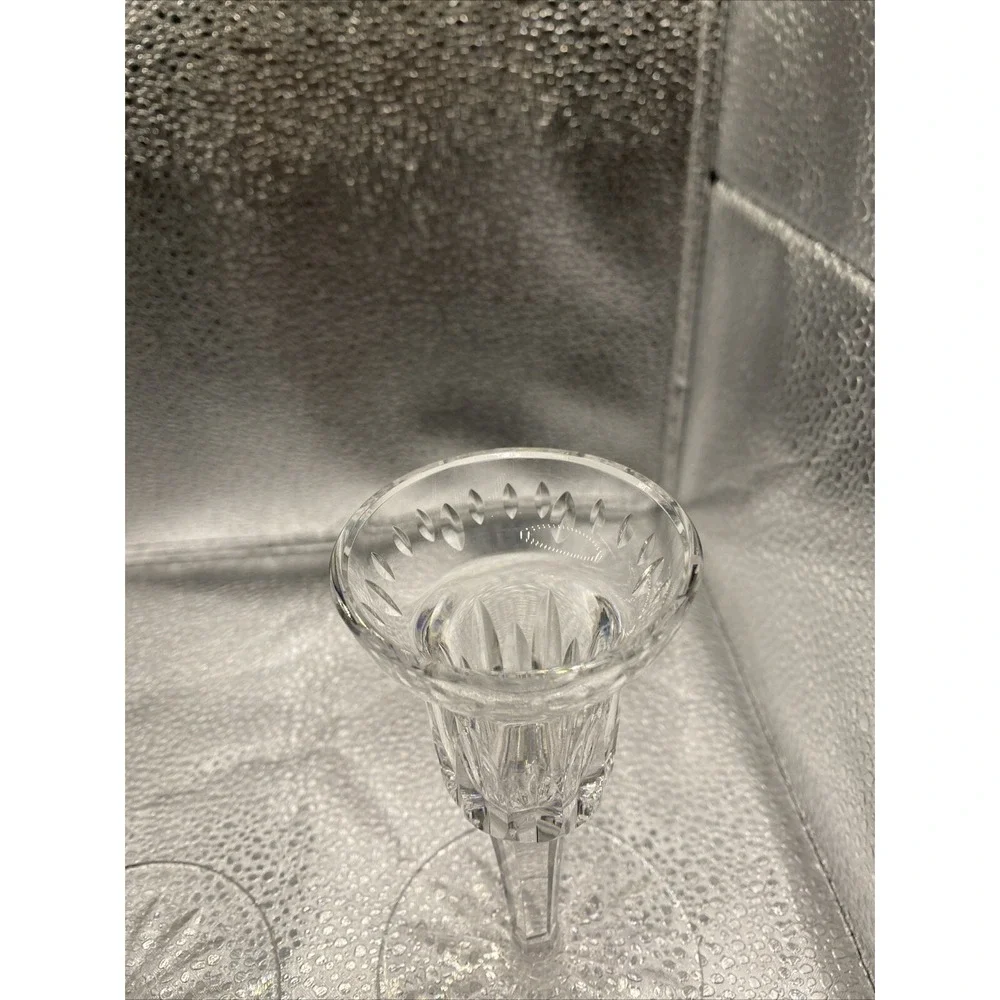 Vintage Waterford clear‎ crystal Candlesticks 5 5/8